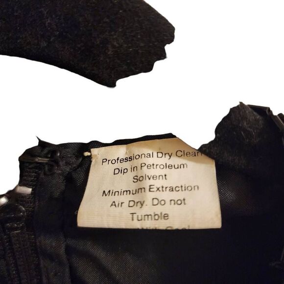 Stenay Vintage Silk Beaded Black Gold Top Size Small - Picture 7 of 13